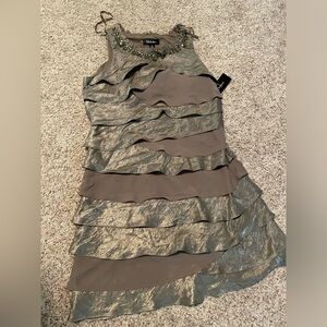 RUFFLE DRESS